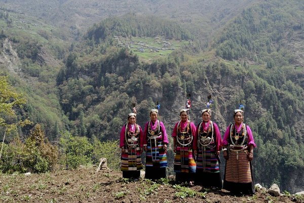 A Sherpa Family's Efforts to Preserve Traditional Dance at Foot of Mt. Qomolangma