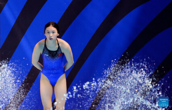 China's Chen, Quan Finish 1-2 in Women's 10m Platform at Budapest Worlds