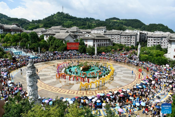 Ethnic Festival 'Liuyueliu' Celebrated in SW China's Guizhou