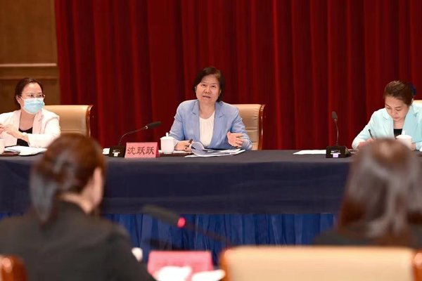 Shen Yueyue Calls for Women's Contributions to Containing the Epidemic, Stabilizing the Economy and Keeping Development Secure