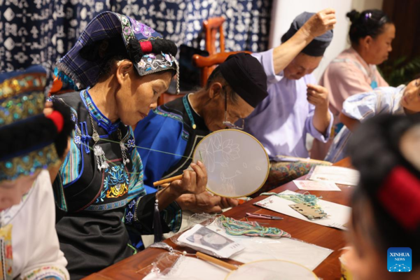 Rural Women in SW China's Guizhou Make Creative Cultural Products to Increase Income