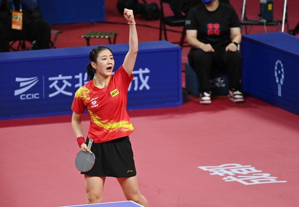 China Claims 5th Straight Women's Title at Table Tennis Team Worlds