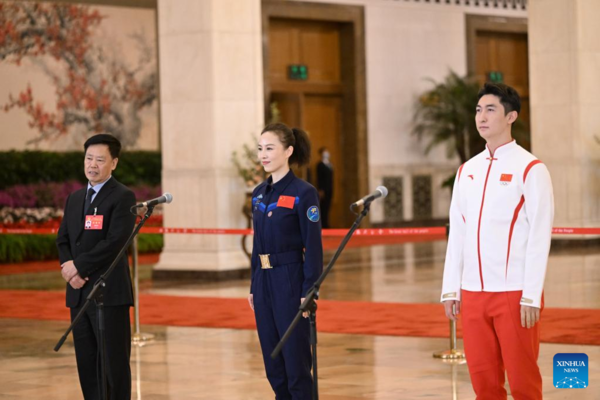 Delegates to 20th CPC National Congress Attend Interview in Beijing