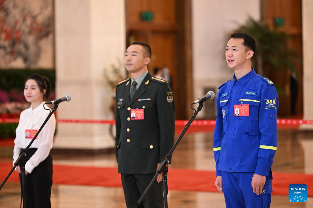 Delegates to 20th CPC National Congress Attend Interview in Beijing
