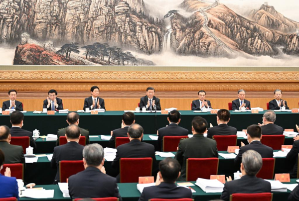 (CPC Congress) Xi Chairs 2nd Meeting of 20th CPC National Congress Presidium