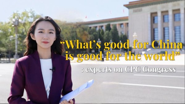 GLOBALink | 'What's Good for China Is Good for World': Experts on CPC Congress