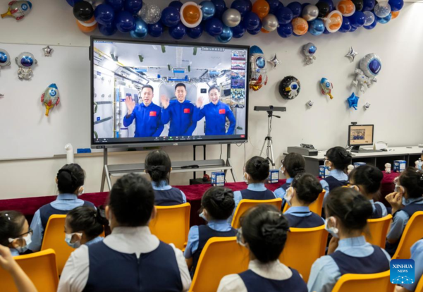 Feature: Talking with Chinese Taikonauts Inspires Space Dream of ASEAN Youth