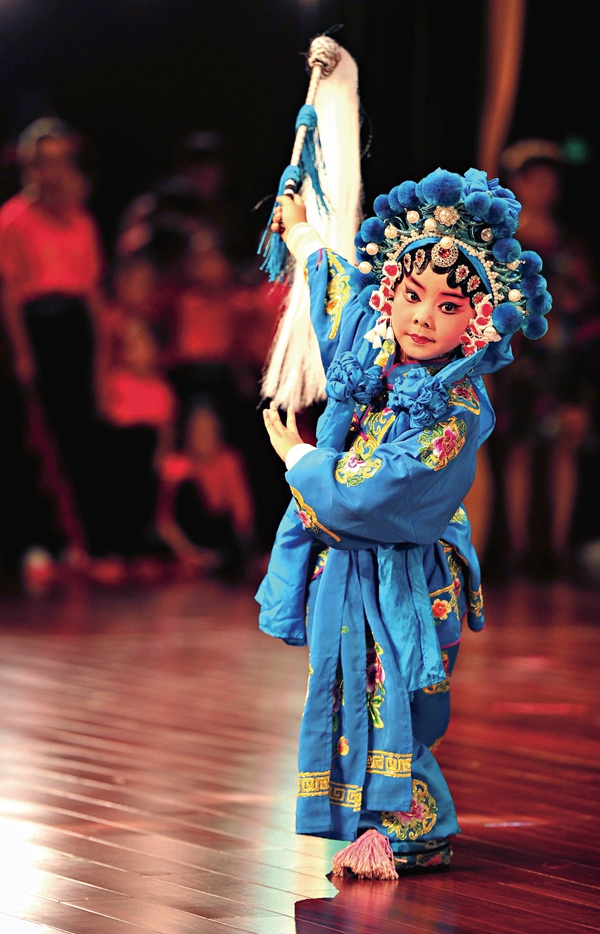 Peking Opera Costumes A Display Of