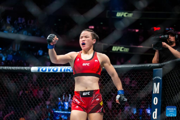 Zhang Regains UFC Strawweight Gold, Adesanya Dethroned