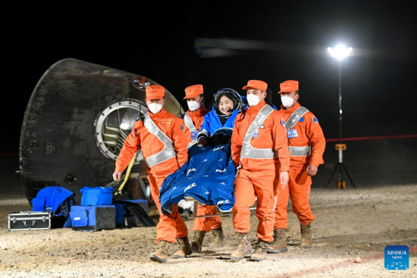 China's Shenzhou-14 Astronauts Return Safely, Accomplishing Many 'Firsts'
