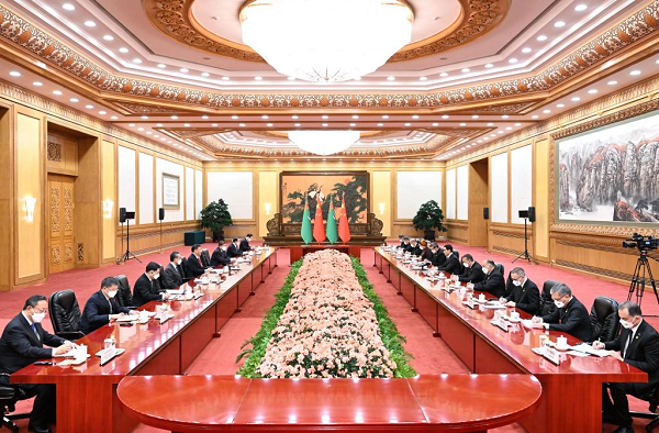 Chinese, Turkmen Presidents Hold Talks, Elevating Ties to Comprehensive Strategic Partnership