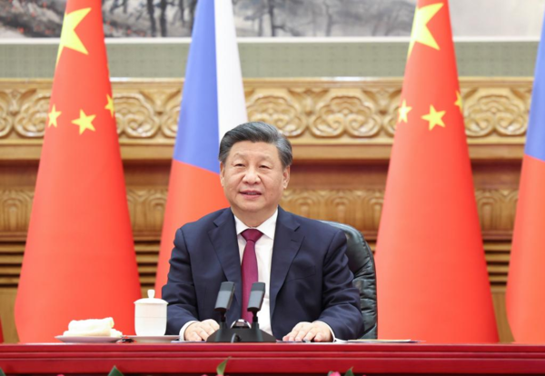 Chinese, Czech Presidents Hold Virtual Meeting