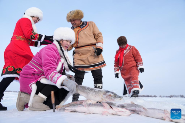 Ethnic Minority Group in China's Heilongjiang Welcomes Upcoming Chinese Lunar New Year