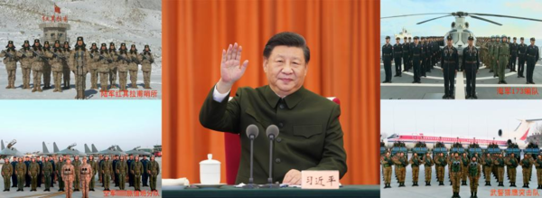 Xi Inspects Combat Readiness of Armed Forces