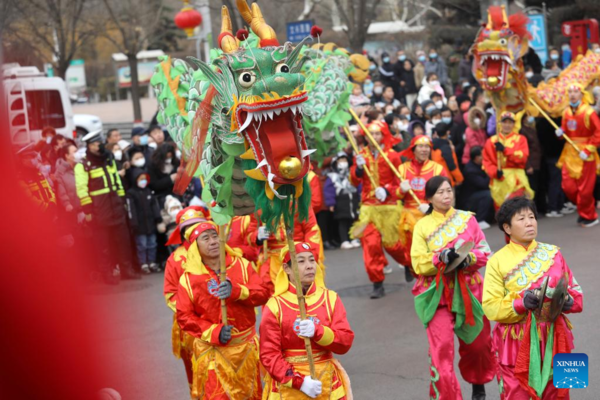 Various Folk Cultural Activities Held to Welcome Upcoming Lantern Festival in China