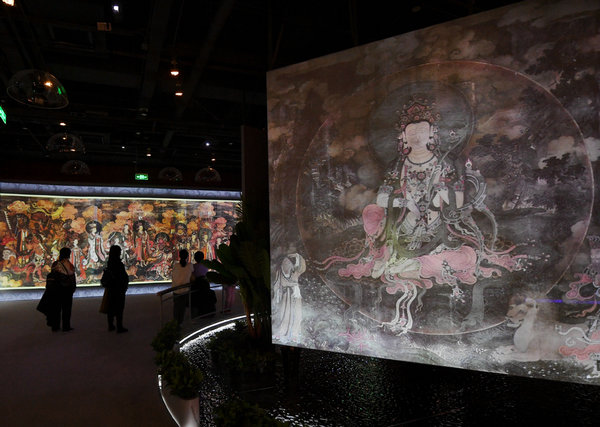 Centuries-Old Buddhist Mural Art Comes Alive in Beijing