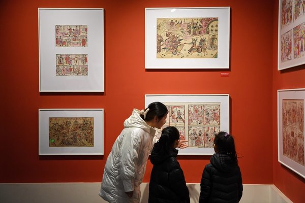 Wuqiang Woodblock New Year Painting Promoted in N China's Hebei