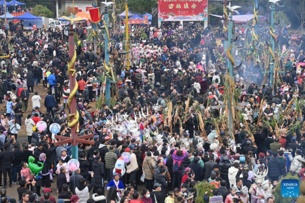 Various Activities Held to Celebrate 'Pohui' Festival in S China's Guangxi