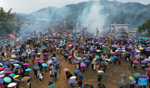 Various Activities Held to Celebrate 'Pohui' Festival in S China's Guangxi