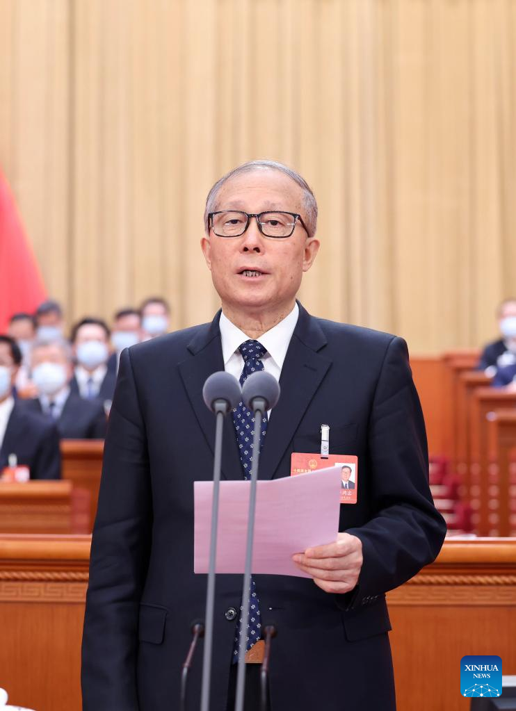 China's National Legislature Holds 2nd Plenary Meeting of Annual Session