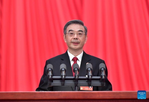 China's National Legislature Holds 2nd Plenary Meeting of Annual Session