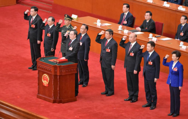 China's National Legislature Decides on New Cabinet Lineup