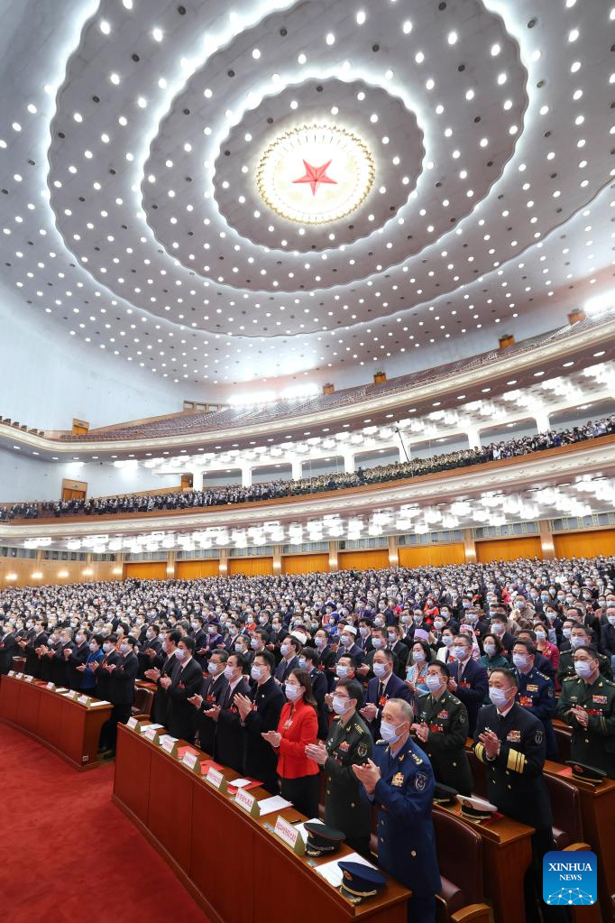 China's National Legislature Holds Closing Meeting