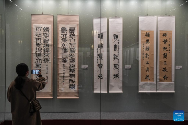 Traditional Art Exhibition Kicks off in Shenyang, NE China's Liaoning Province