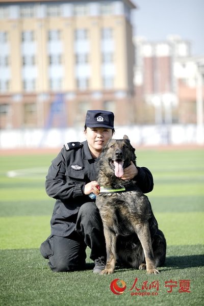 Young Policewoman Fulfils Her Passion as Police Dog Trainer