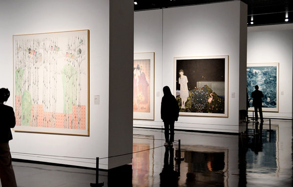 Chinese Painting Exhibition Held in Zhengzhou Art Museum