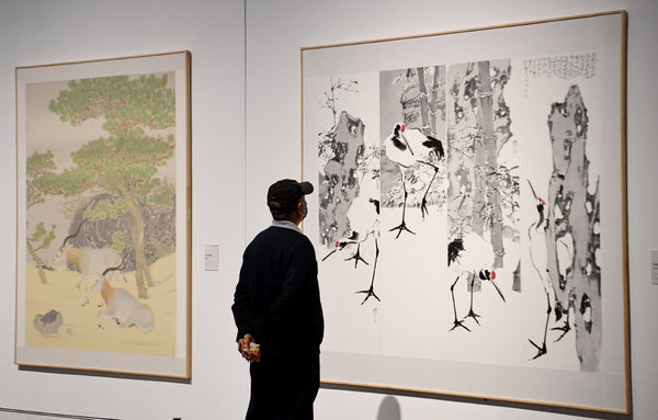 Chinese Painting Exhibition Held in Zhengzhou Art Museum