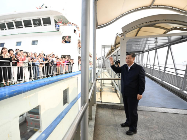 Xi Inspects South China's Guangdong Province