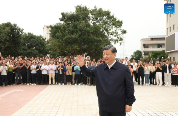 Xi Inspects Southern Chinese City of Maoming