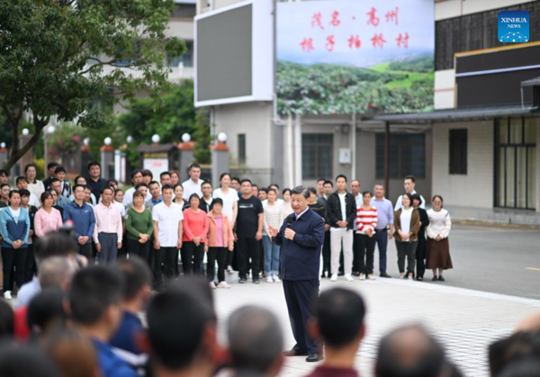 Xi Inspects Southern Chinese City of Maoming