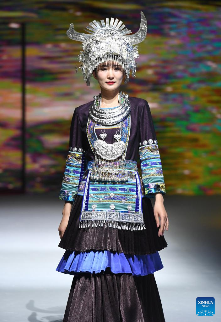 Ethnic Costume Show Held in Nanning, S China