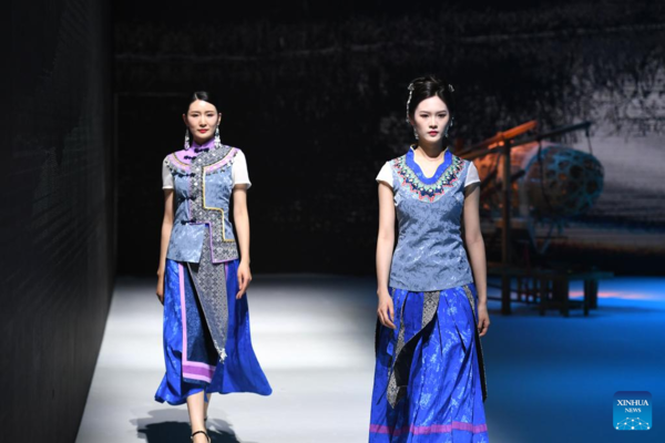 Ethnic Costume Show Held in Nanning, S China