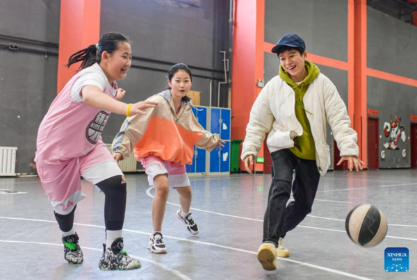 In Pics: Women's Basketball Club in NW China's Xinjiang