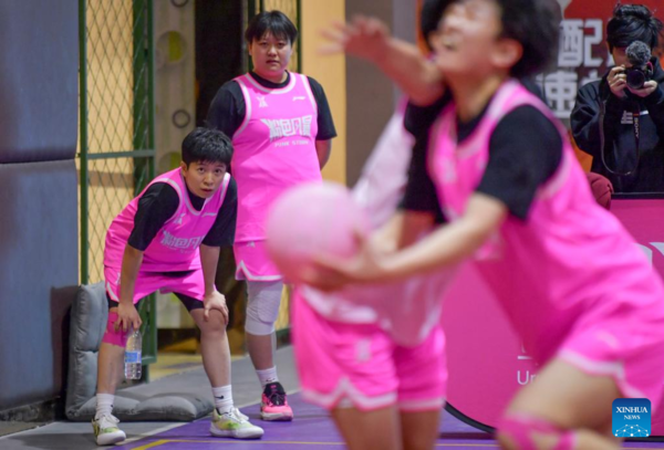 In Pics: Women's Basketball Club in NW China's Xinjiang