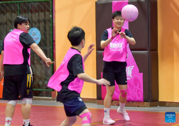 In Pics: Women's Basketball Club in NW China's Xinjiang