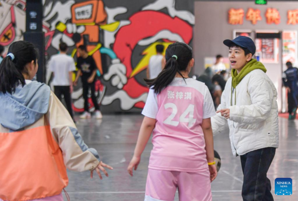 In Pics: Women's Basketball Club in NW China's Xinjiang