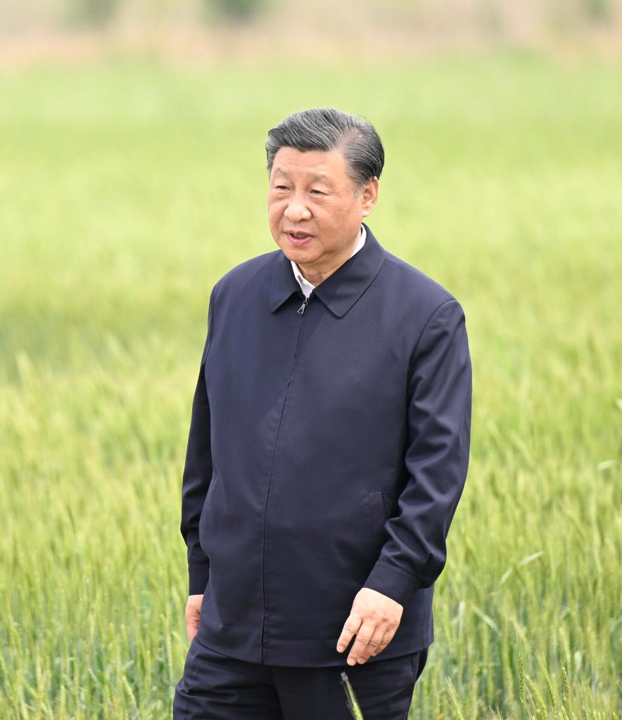 Xi Visits City of Cangzhou in North China's Hebei Province