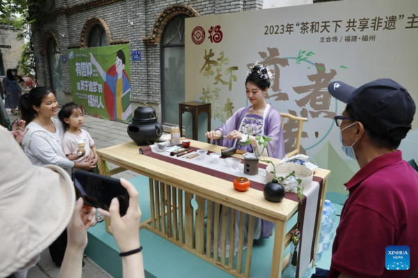 Tea Culture Event Held to Celebrate International Tea Day in Fuzhou, SE China