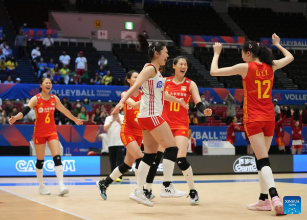 China Beats Brazil in 2023 Volleyball Nations League