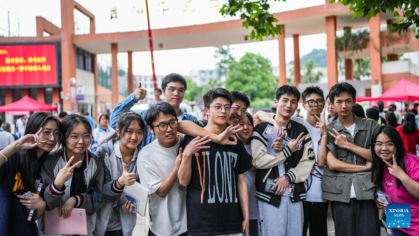 Annual College Entrance Exam Concludes in Some Parts of China