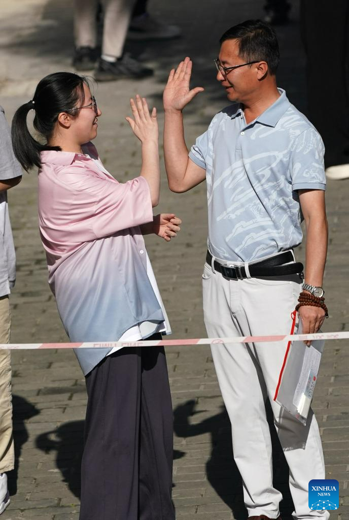 Annual College Entrance Exam Concludes in Some Parts of China