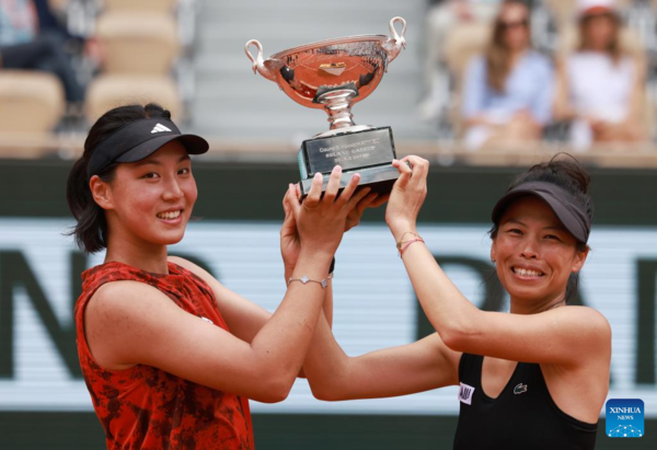 Wang and Hsieh Clinch Women's Doubles Title at Roland Garros