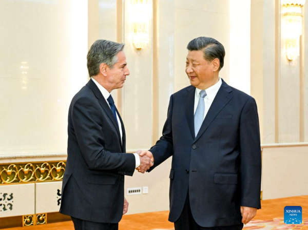 Xi Meets Blinken in Beijing