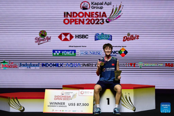 Chen Yufei Wins Women's Singles Title at 2023 Indonesia Open