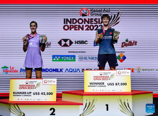 Chen Yufei Wins Women's Singles Title at 2023 Indonesia Open