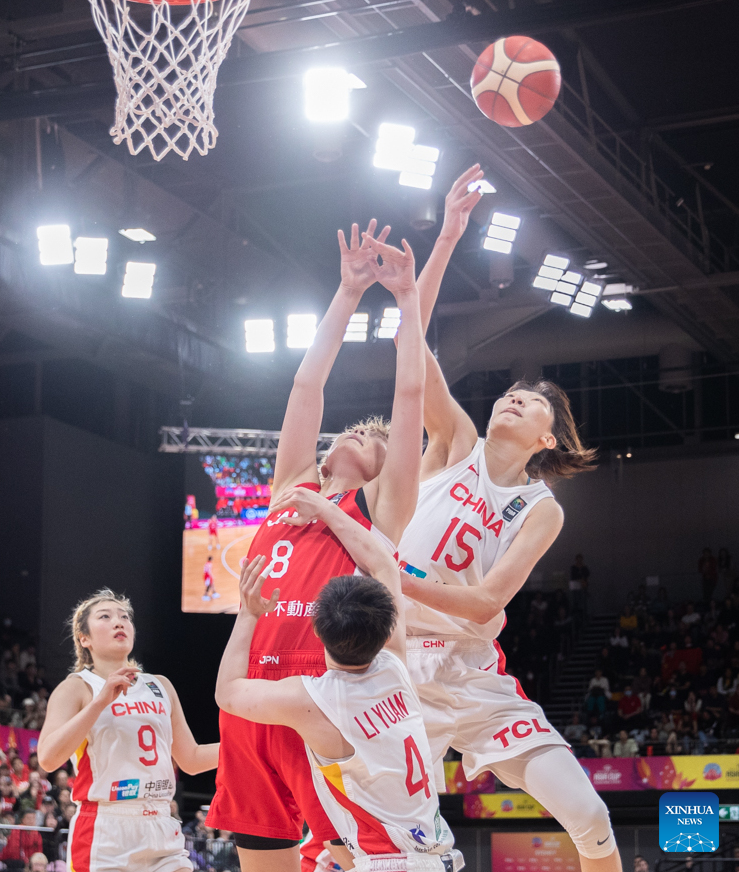 China Beats Japan to Win Women's Basketball Asia Cup